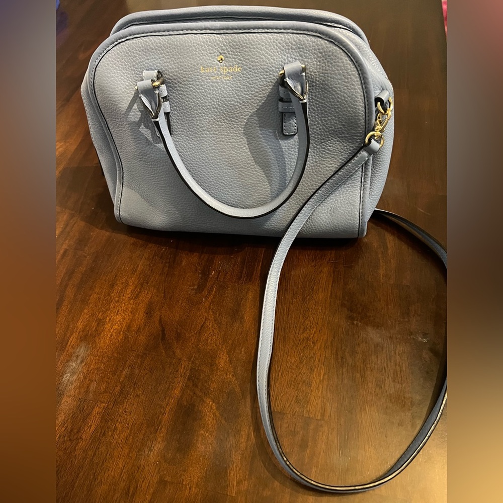 Used Kate Spade Baby Blue Purse